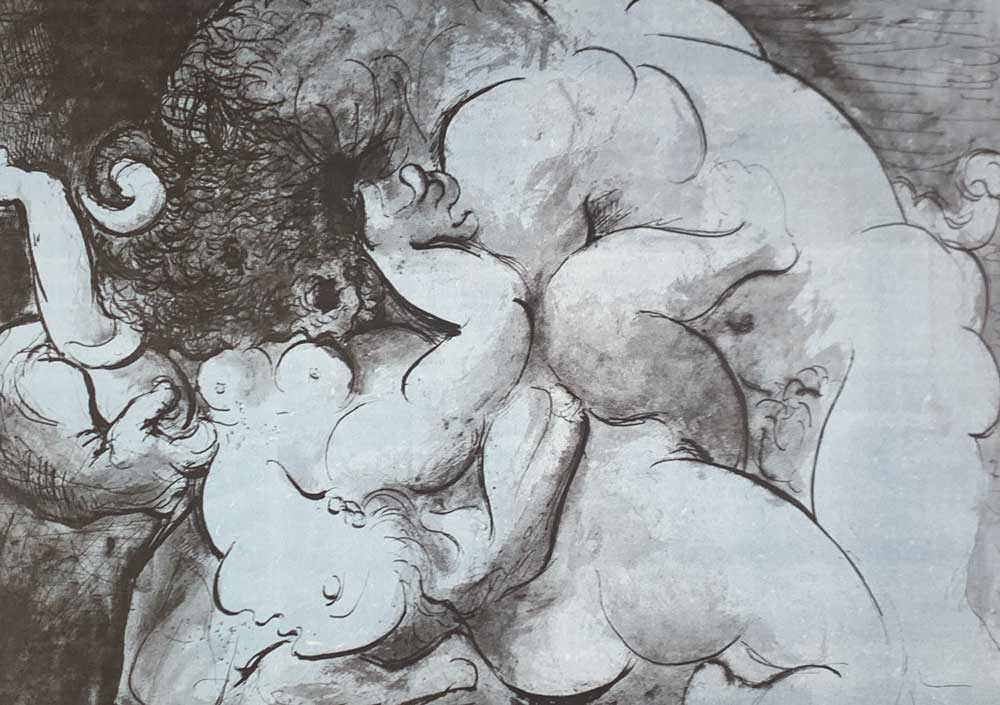Pablo Picasso Lithograph Limited Edition "Minotaur"