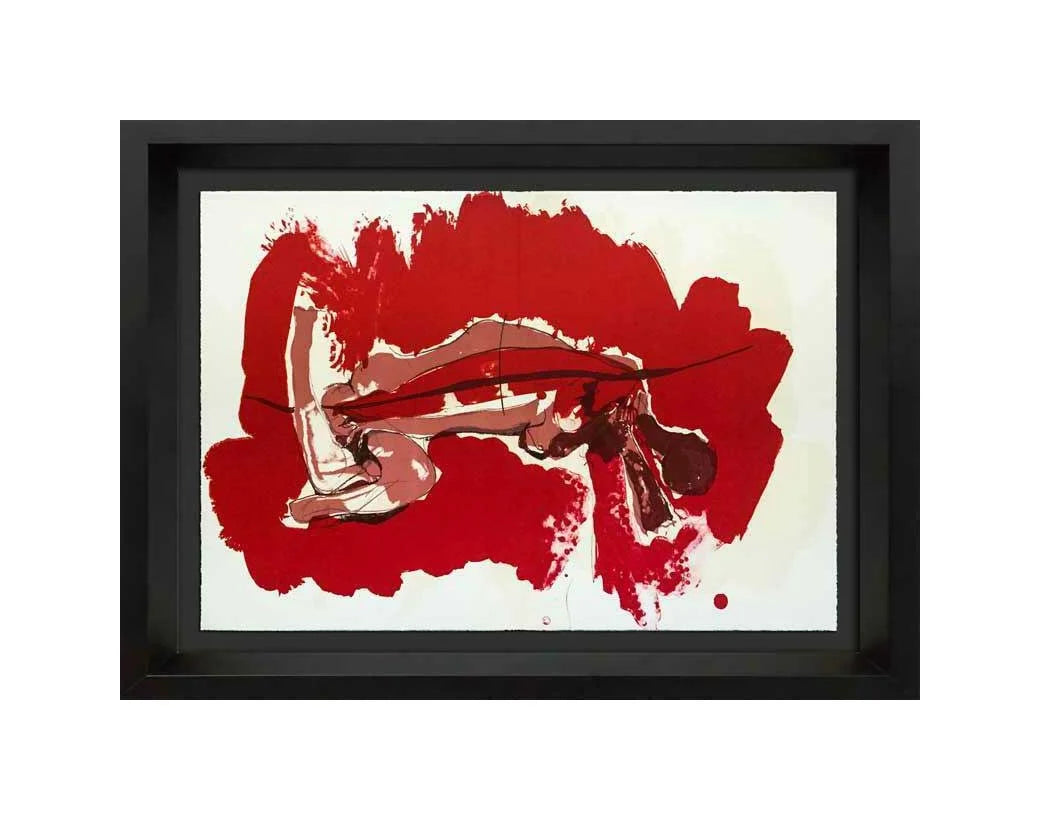 Paul Rebeyrolle Original Double Lithographs Ltd Ed. (2pc Set) w/Frame Included