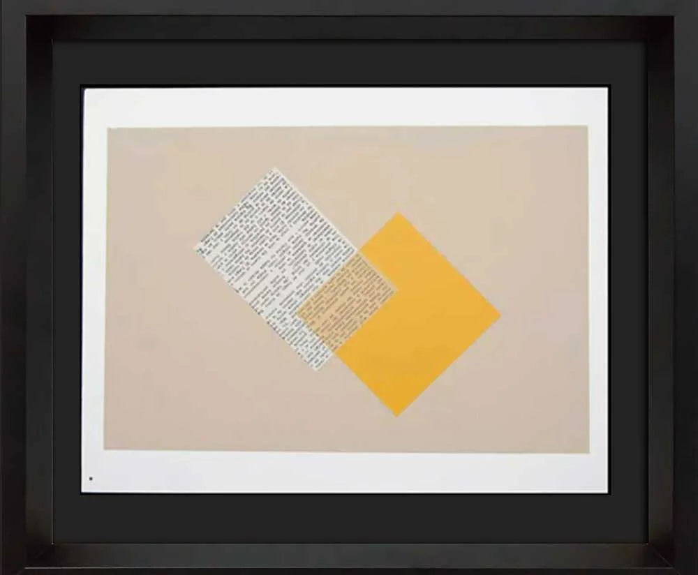 2 Josef ALBERS Original SILKSCREENS (2pc SET) LIMITED Ed. w/Frame