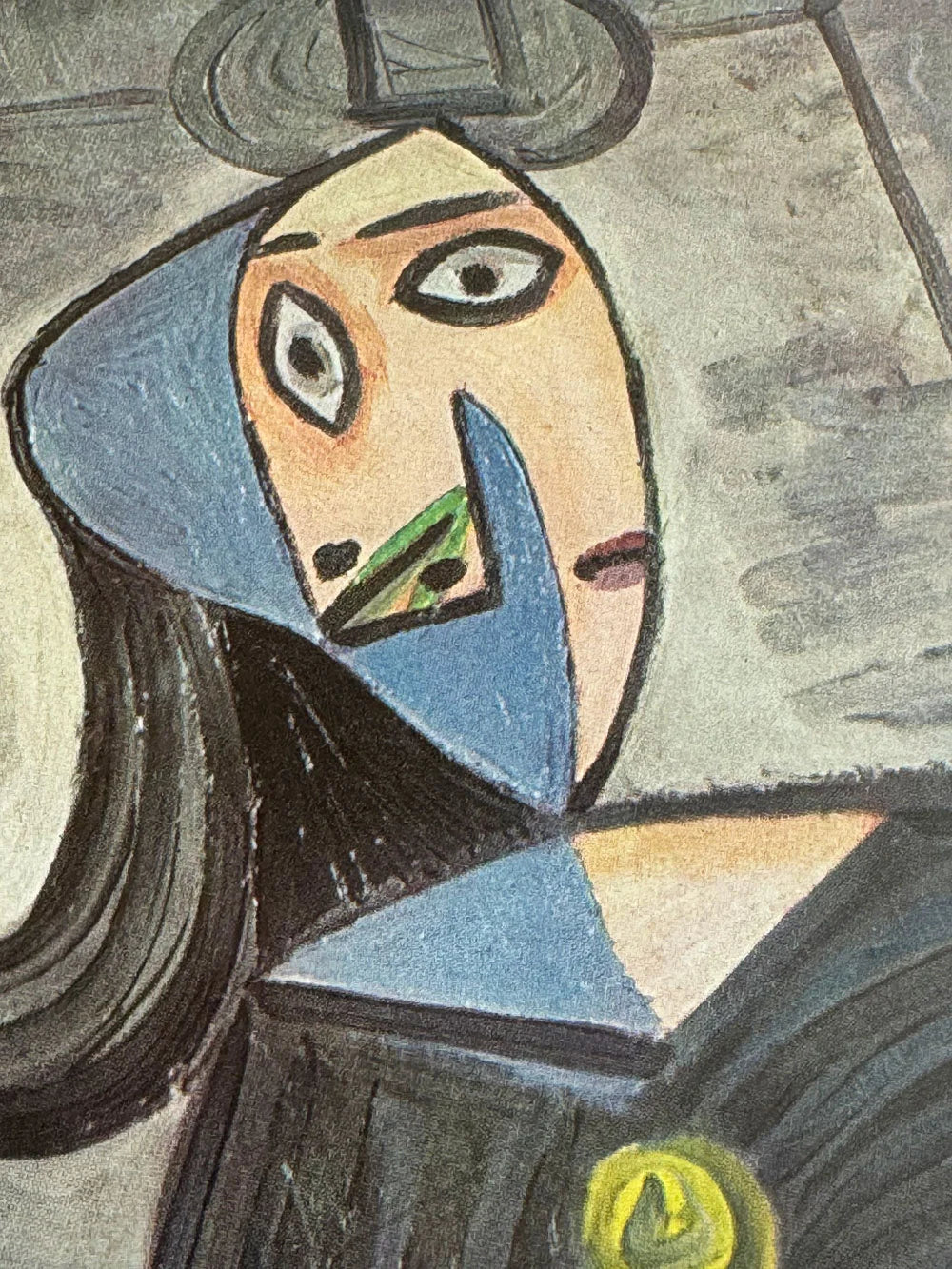 Pablo Picasso LIMITED Edition Lithograph "Portrait" RARE 1941 w/FRAME