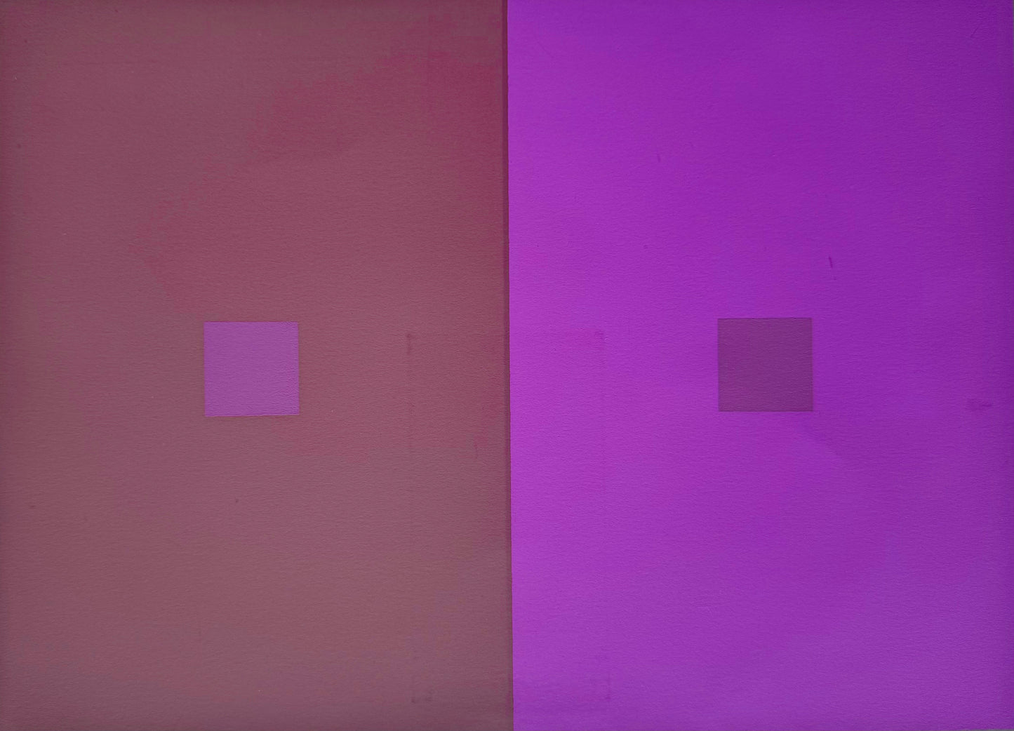 Josef ALBERS Original SILKSCREEN 1963 [VII-4] Maroon/Purple w/Custom Frame