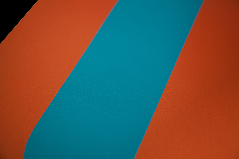 Ellsworth KELLY Lithograph ORIGINAL 1964 Red/Blue LIMITED Ed. w/Custom Frame