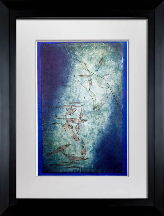Paul Klee Limited Edition Lithograph, Fischbild 1925