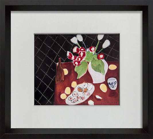 Henri MATISSE Ltd Edition Signed Lithograph “Tulips...Still Life" w/Custom FRAMING