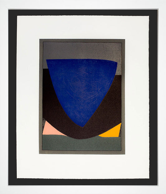 Victor VASARELY Original LITHOGRAPH Limited Edition w/Custom Frame