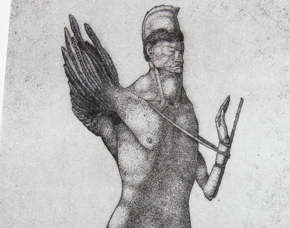 Paul KLEE Lithograph LTD Edition “The Hero with the Wing"