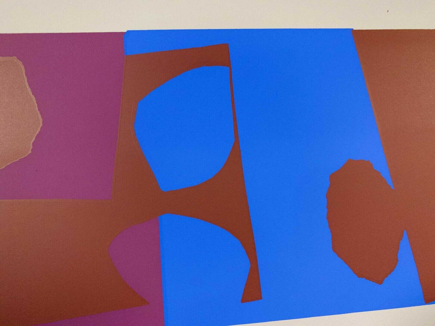Josef Albers Original Silkscreen [XVIII-6b] Limited Ed