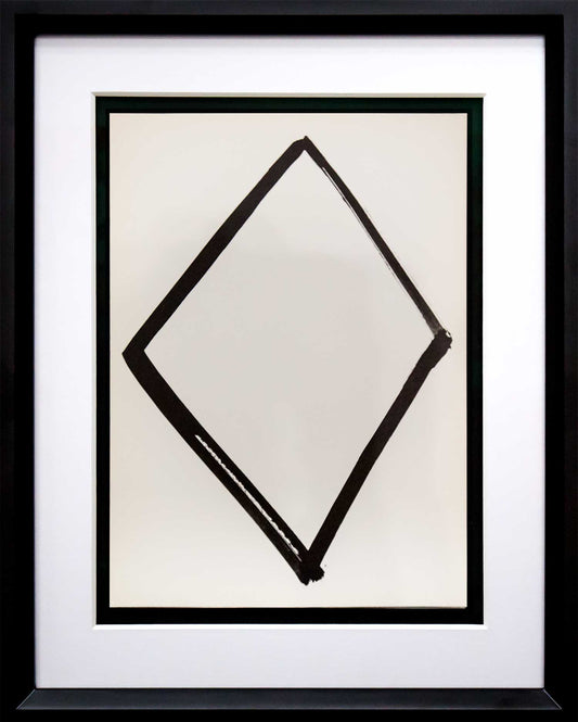 Ellsworth KELLY Lithograph ORIGINAL Diamond Form 1964 LIMITED Ed. w/Custom Frame