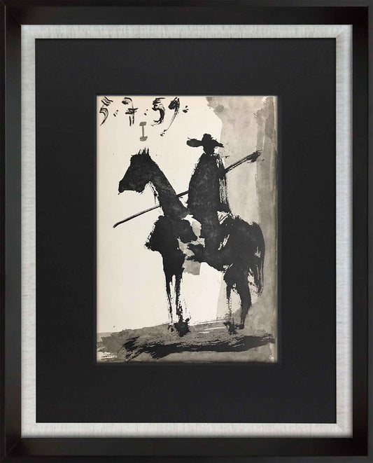Pablo PICASSO Lithograph LIMITED Edition - TORO - Cat. Ref. C112 w/FRAME