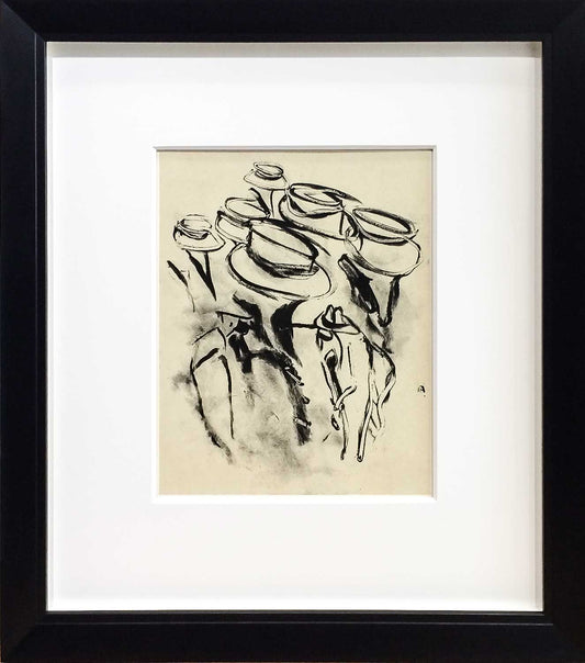Willem DE KOONING Lithograph ORIGINAL Ltd.EDITION "America" w/Frame