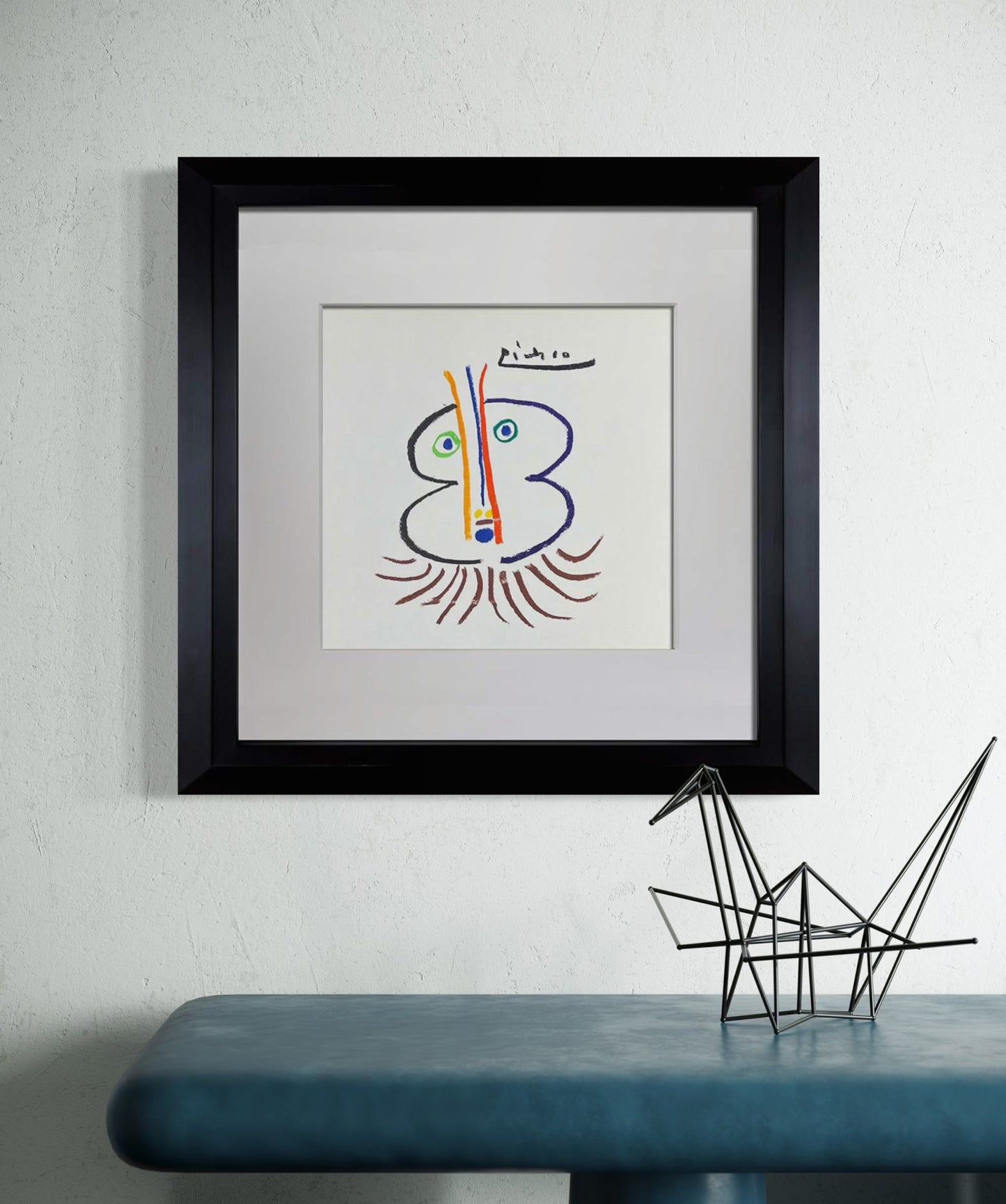 Pablo PICASSO Lithograph SIGNED Limited Ed. Wtmrk Wove ppr +Ref. c116 ~El Noble Anciano