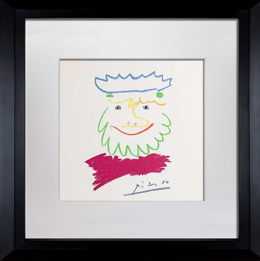 Pablo PICASSO Lithograph SIGNED Limited Ed. Wtmrk Wove ppr +Ref. c116 ~Cuatro Reyes #2