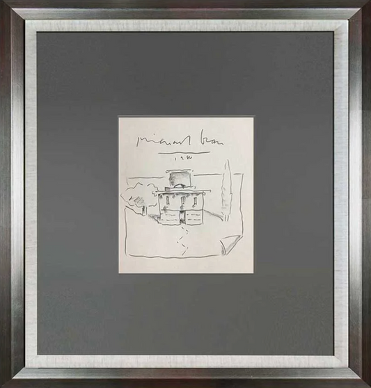 Michael Graves Hand Drawing (Signed) , 1984
