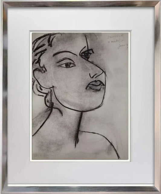 Henri MATISSE Limited Edition ~ LTD ed. no.250 ~ "Daniele" w/FRAME