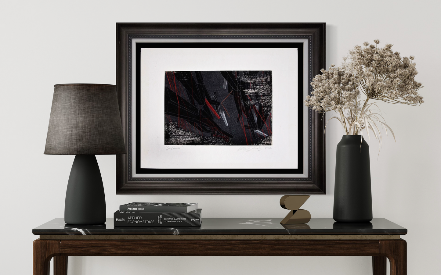 Lebbeus Woods Hand drawn, 2002 Hand Signed La Chute, One-of-a-kind