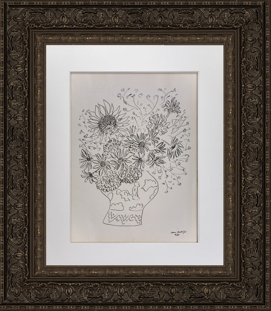 Henri Matisse Limited Edition Lithograph "Bouquet of Flowers"