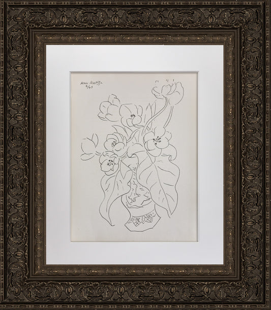 Henri Matisse Limited Edition Lithograph "Tulips"