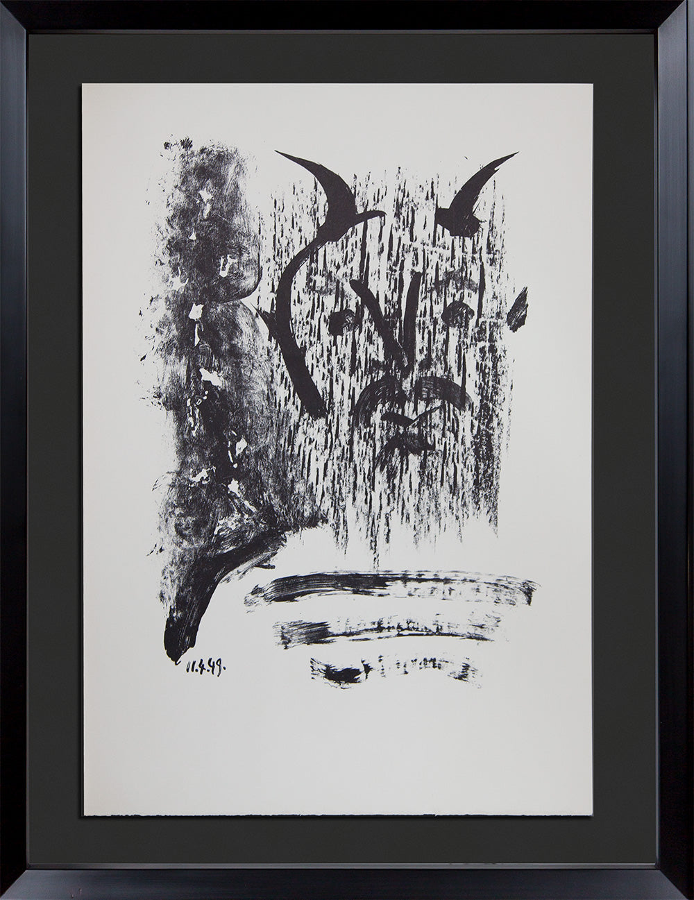 Pablo Picasso Lithograph L/E 130 | Elegy | Rives Paper | w/ Archival FRAMING