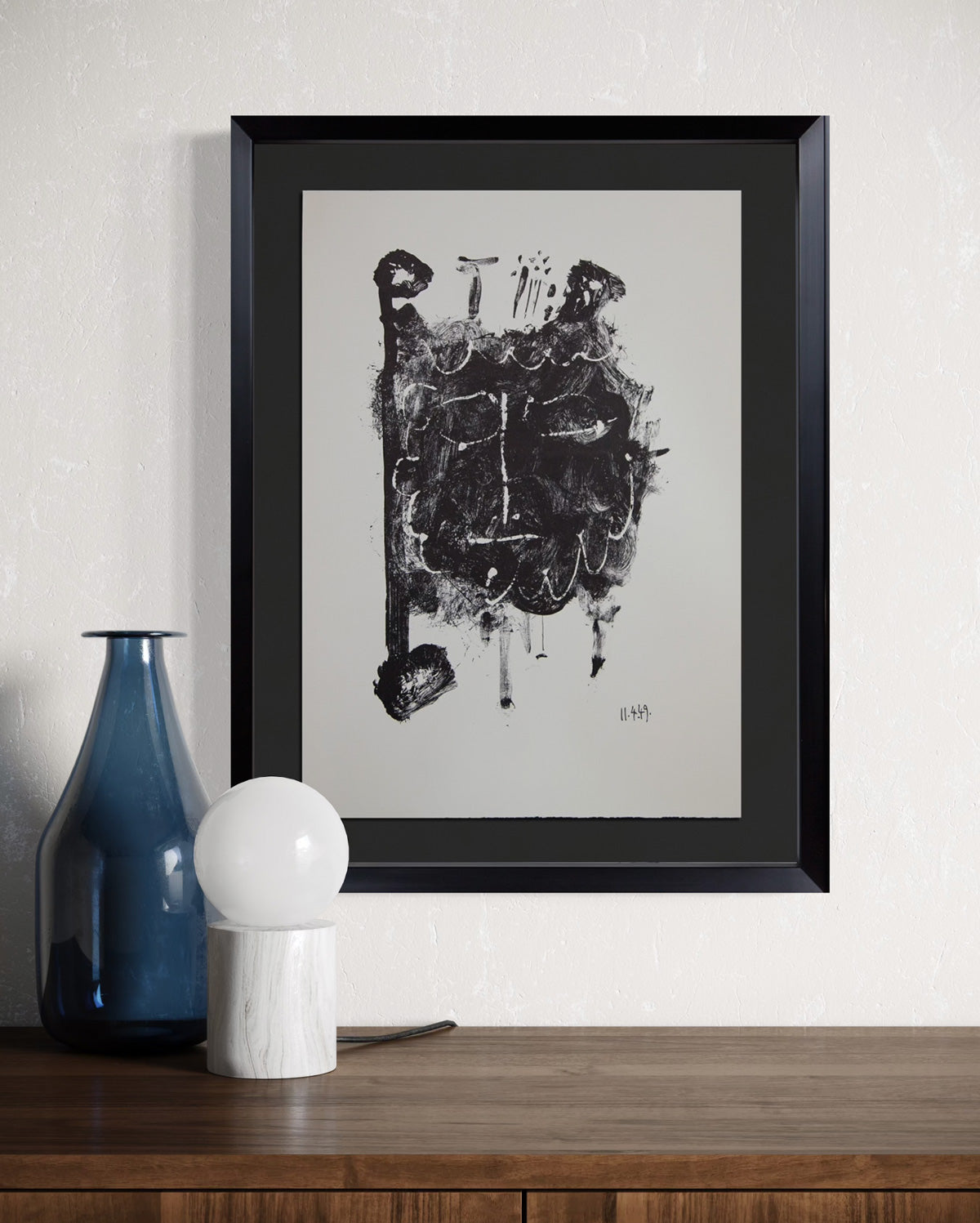 Pablo Picasso Lithograph L/E 130 | on Rives Paper | Elegy of Ihpetonga w/FRAME