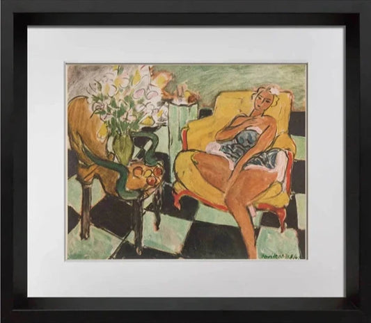 Henri Matisse Limited Edition Lithograph "Danseuse Assise ..."