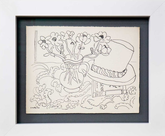 Original Henri Matisse Lithograph | Still Life with Tahitien Hat