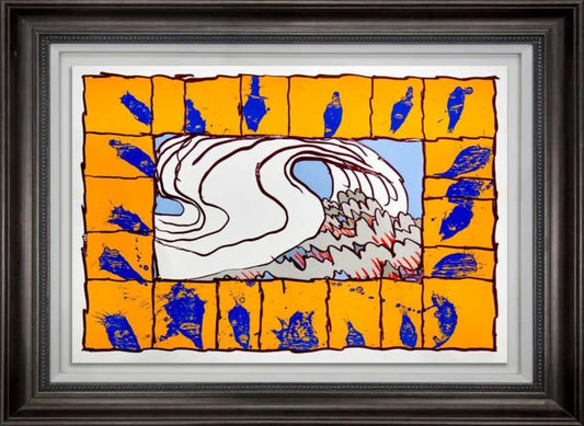 Pierre ALECHINSKY Original Lithograph Ltd 1981 w/Custom FRAMING