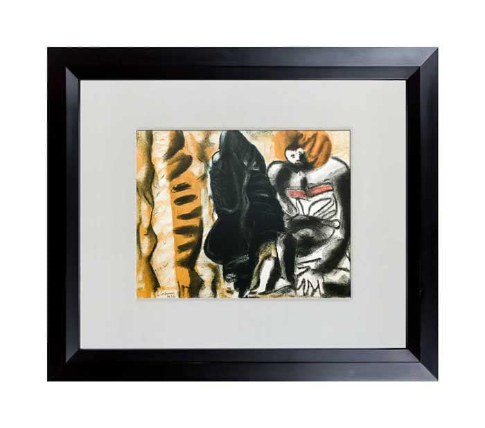 Le CORBUSIER Lithograph ORIGINAL Limited EDITION 1937 SIGN +w/Frame