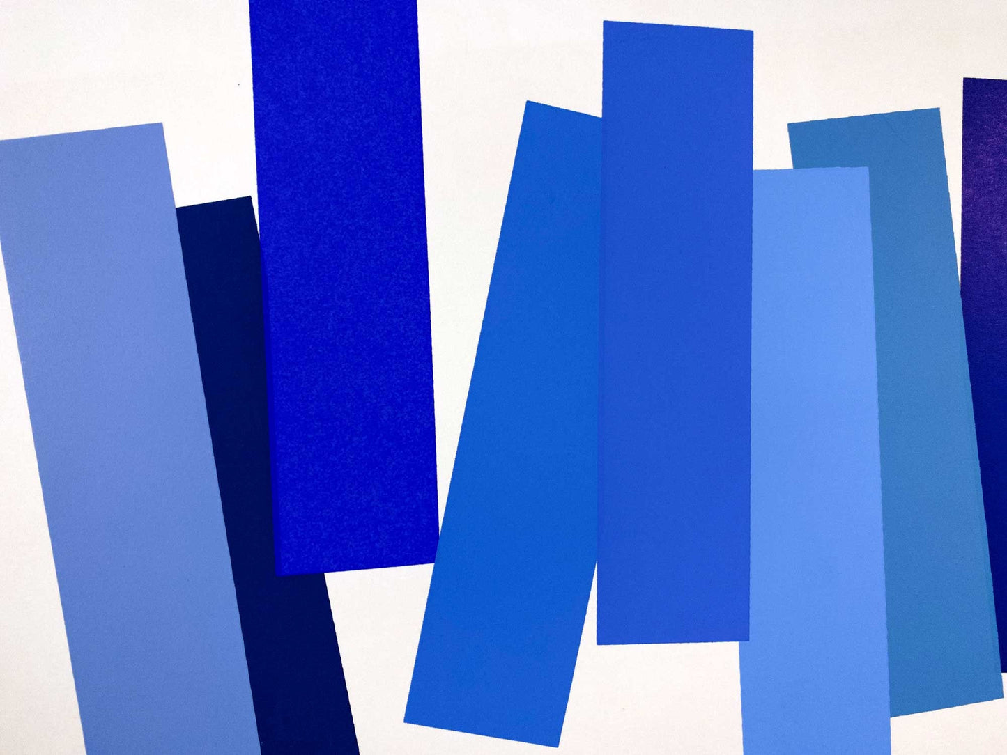 Josef ALBERS Original SILKSCREEN [V-3a] LTD Ed. Color Study +Custom FRAMING