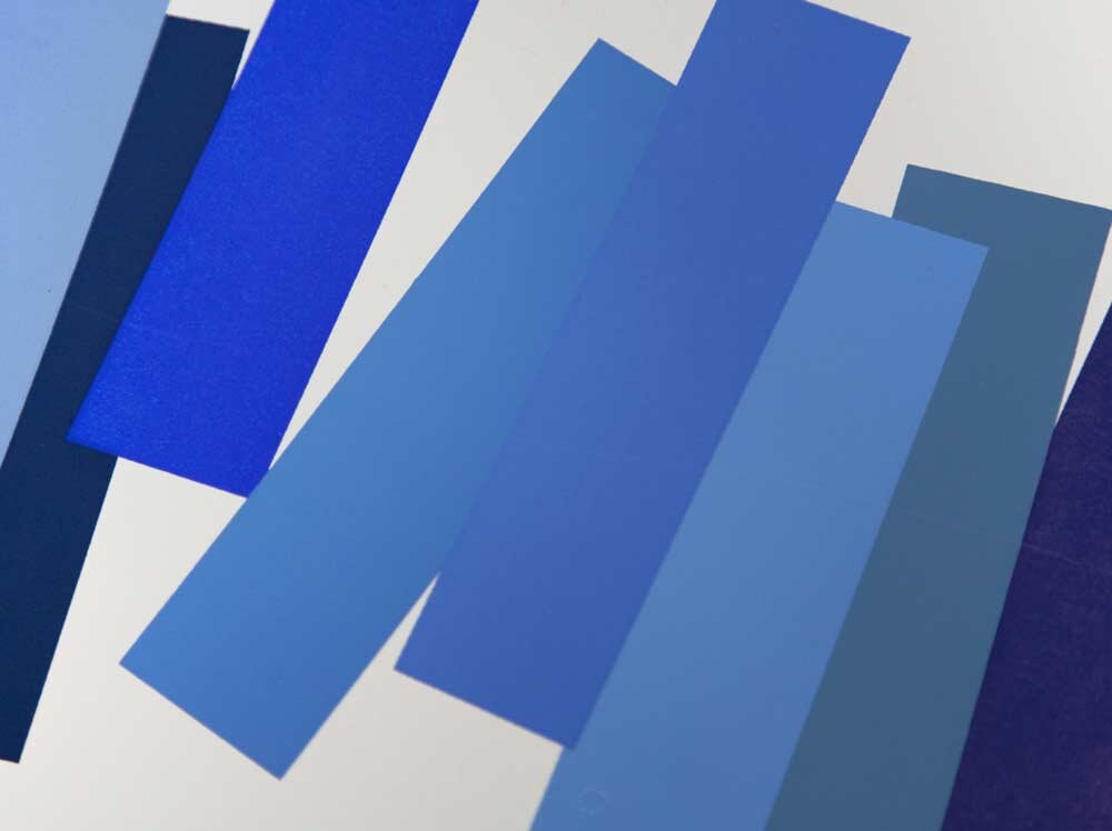 Josef ALBERS Original SILKSCREEN [V-3a] LTD Ed. Color Study +Custom FRAMING