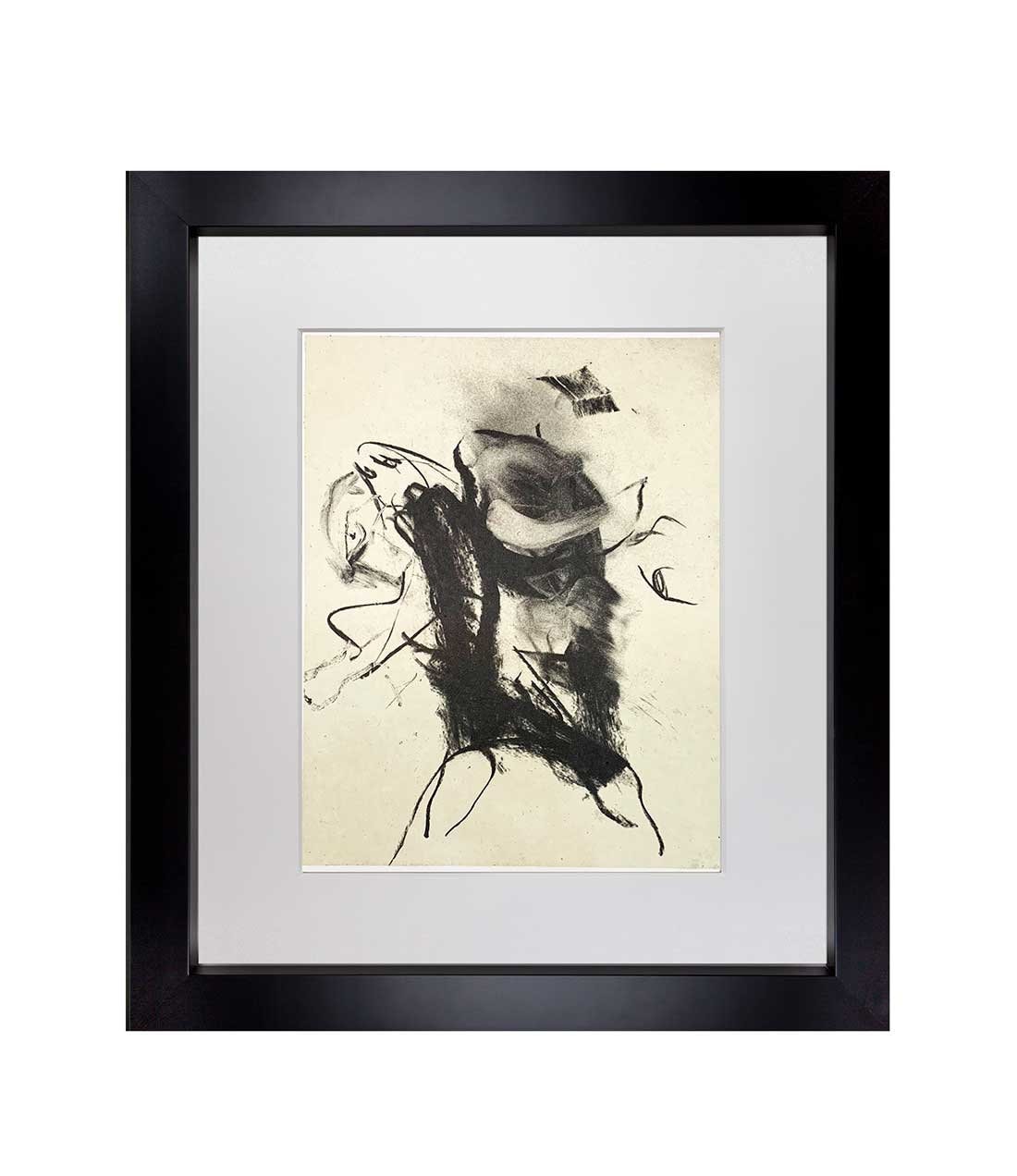 Willem DE KOONING Lithograph ORIGINAL Ltd.EDITION, 1988, w/Frame
