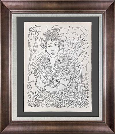 Henri Matisse Lithograph La Martiniquaise, 1944