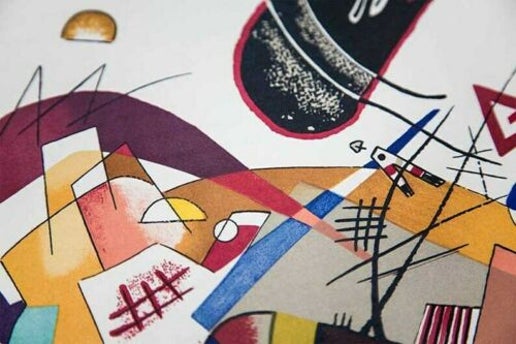 Wassily KANDINSKY Original Lithograph Limited Edition 1957 w/FRAME Included