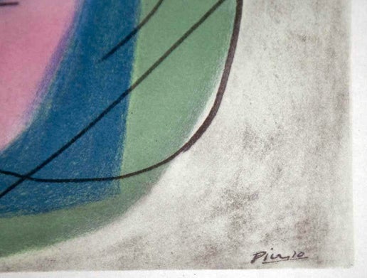 Pablo Picasso Lithograph "Portrait of a Lady" Signed | Limited Edition