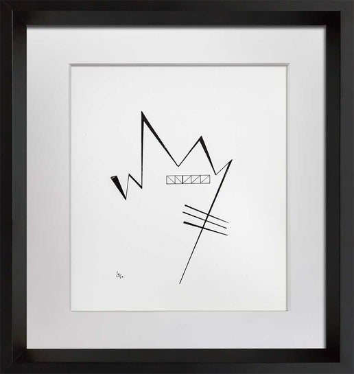 Wassily KANDINSKY Lithograph Limited Edition w/Custom Archival Frame