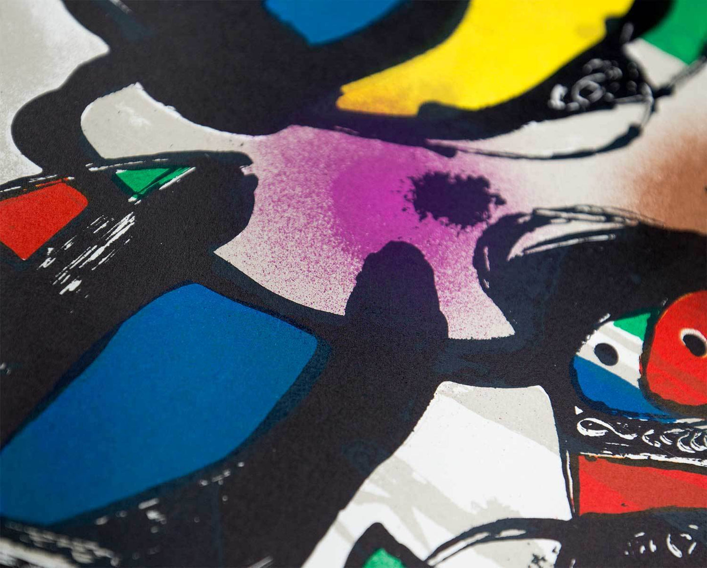 Joan Miro Original Color Lithograph Paris 1981