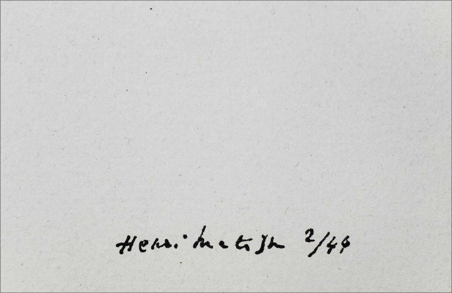 Henri Matisse Lithograph "Monique" Limited Edition