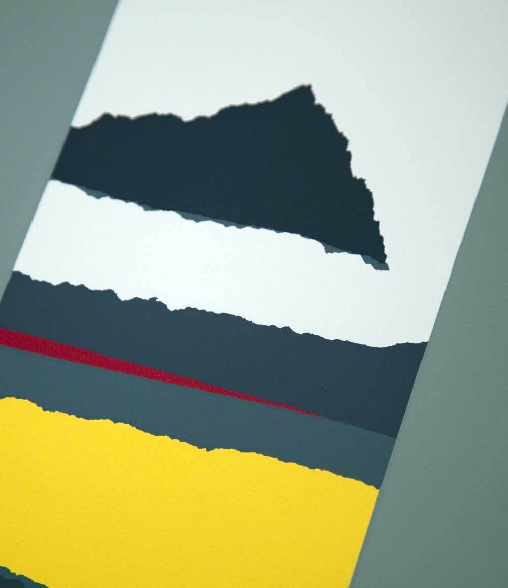 Josef ALBERS Original SILKSCREEN [XVIII-6a] LIMITED Ed. 1963 w/Archival Frame