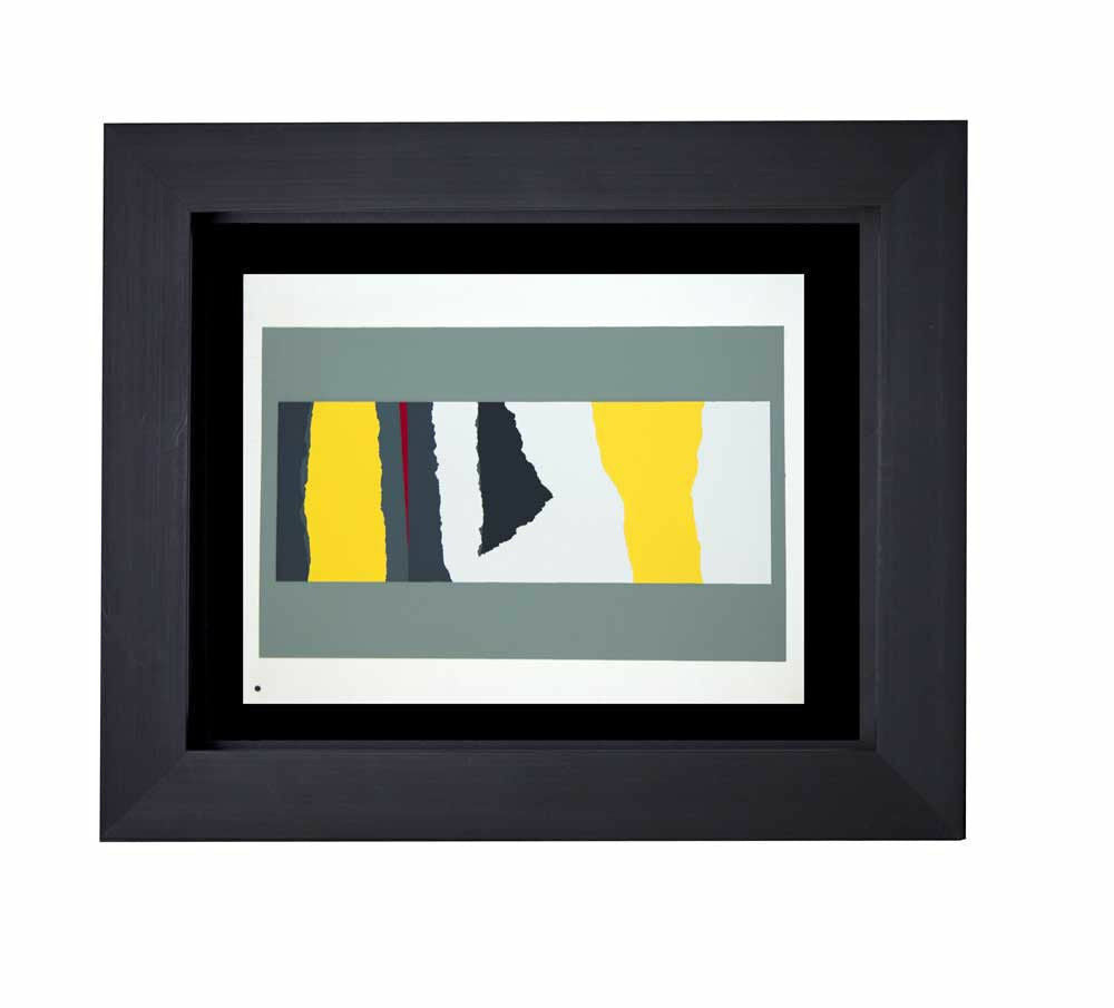 Josef ALBERS Original SILKSCREEN [XVIII-6a] LIMITED Ed. 1963 w/Archival Frame