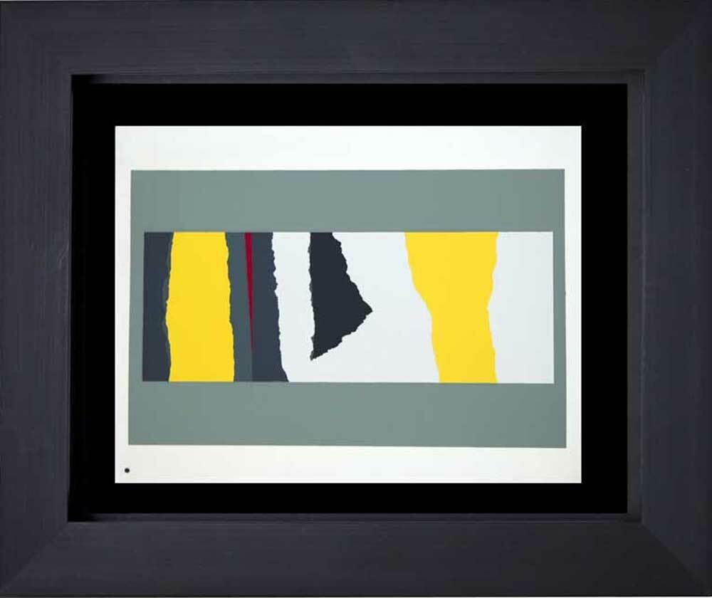 Josef ALBERS Original SILKSCREEN [XVIII-6a] LIMITED Ed. 1963 w/Archival Frame