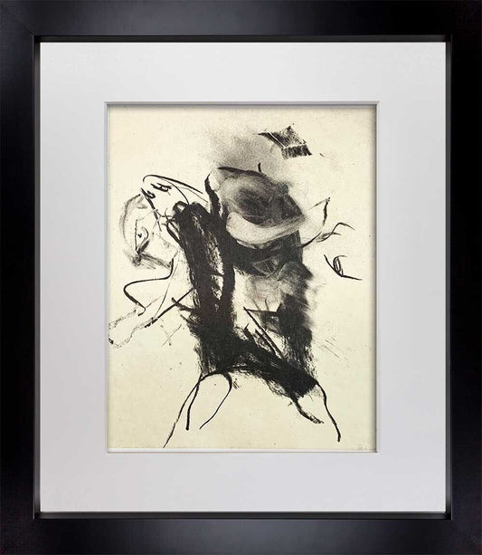 Willem DE KOONING Lithograph ORIGINAL Ltd.EDITION, 1988, w/Frame