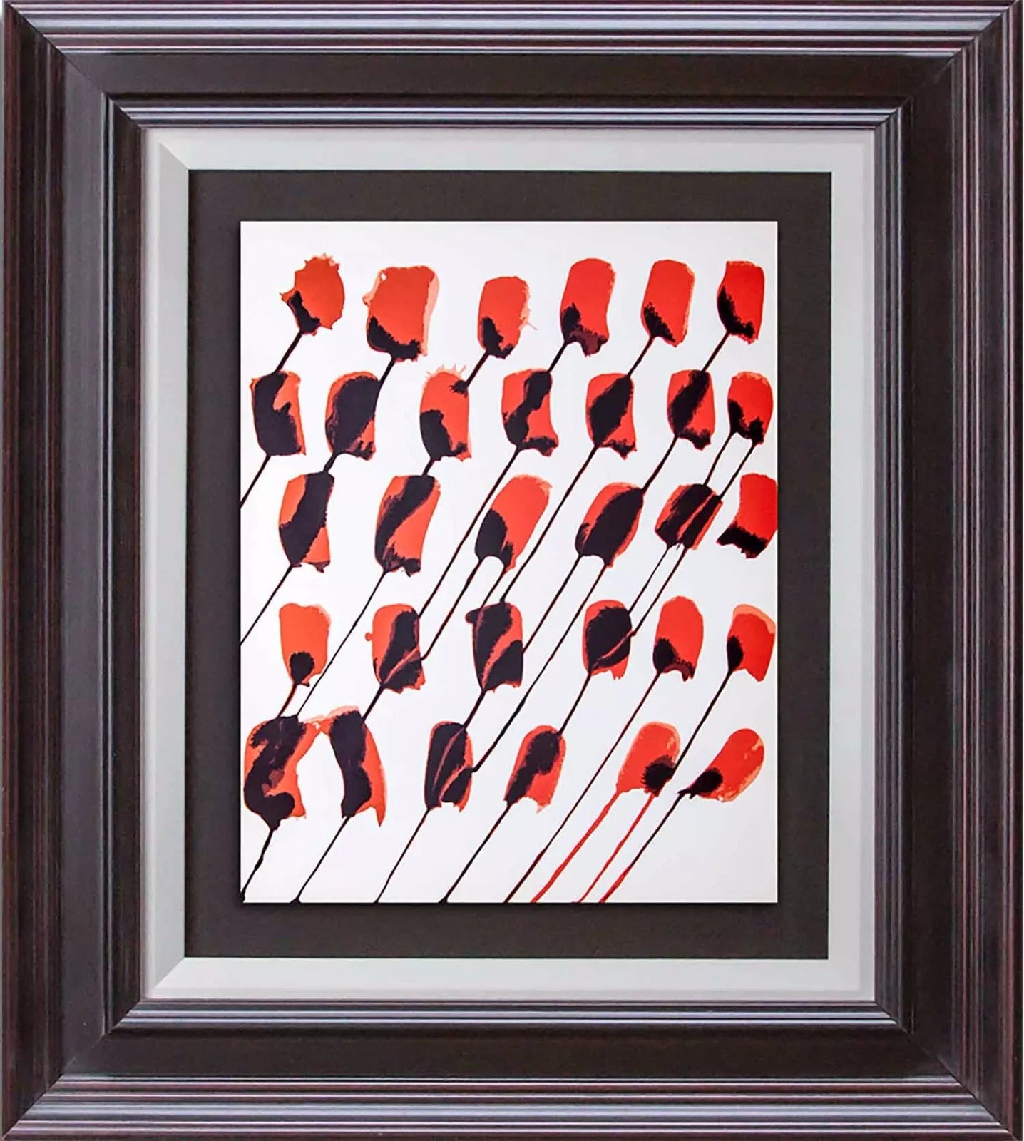 (2) Alexander CALDER Original COLOR Lithograph LIMITED Ed. 1966 ++Custom FRAMING