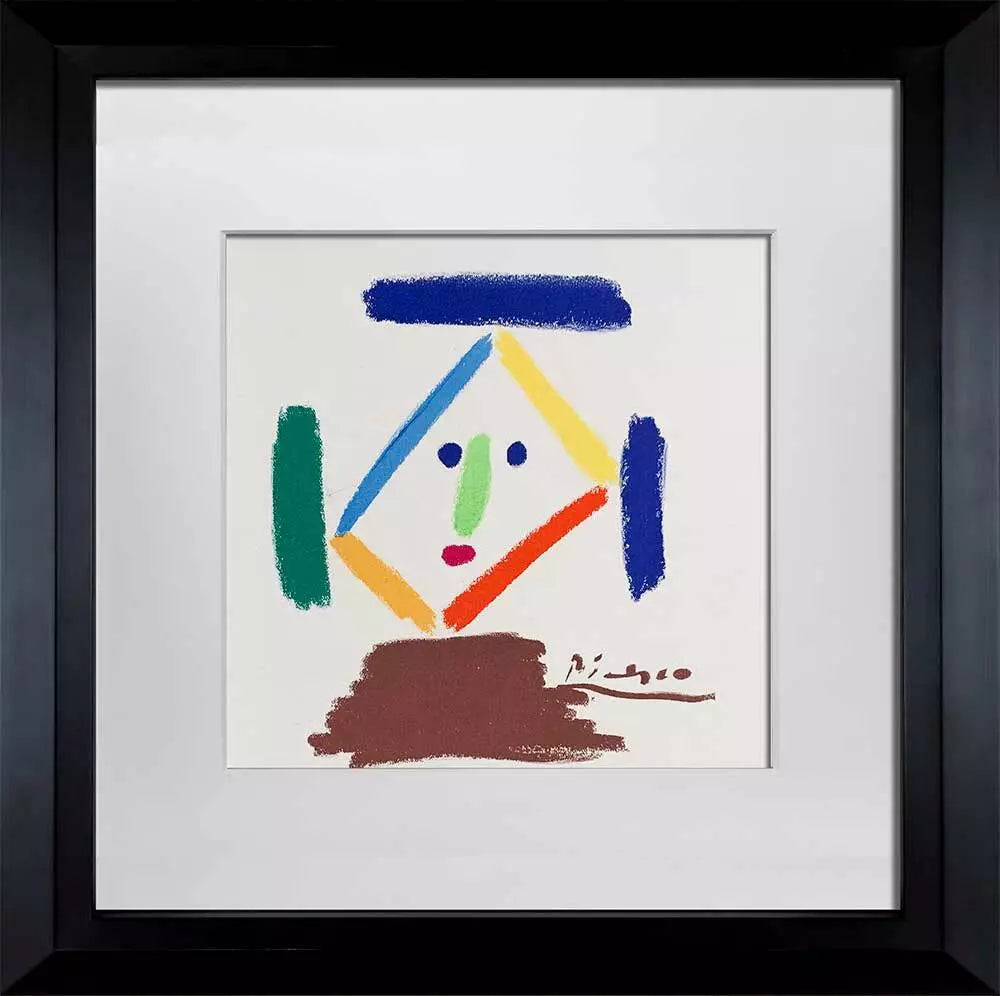 Pablo PICASSO Lithograph Limited Ed. "La Monja" SIGNED w/FRAME