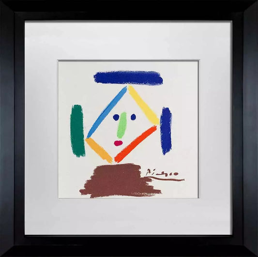 Pablo PICASSO Lithograph Limited Ed. "La Monja" SIGNED w/FRAME