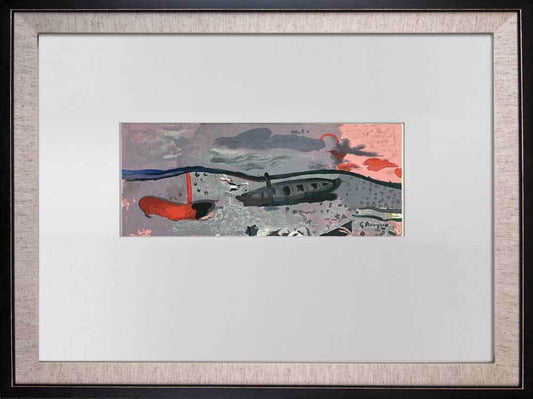 Georges Braque Limited Edition Lithograph "Sea side" 1959