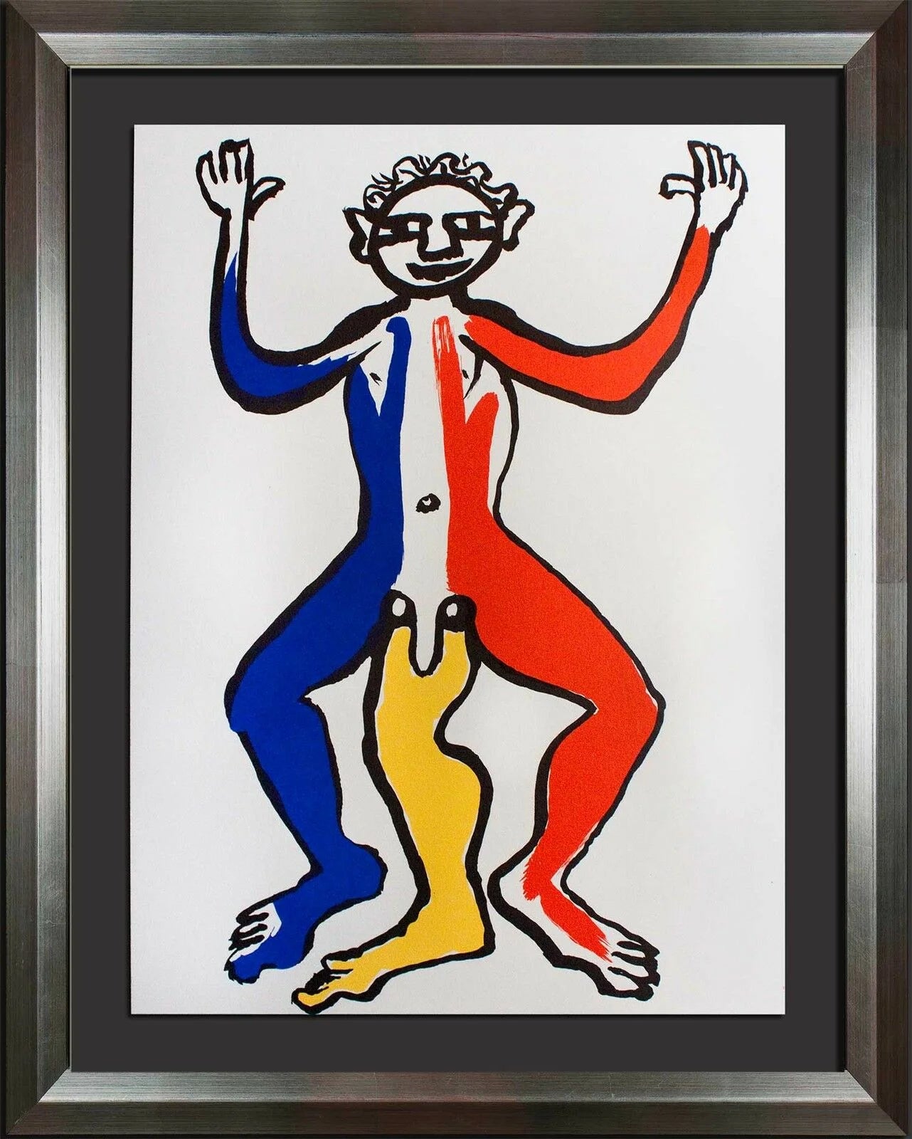 2 Alexander Calder Original Color Lithograph Limited Ed. ++Custom FRAME