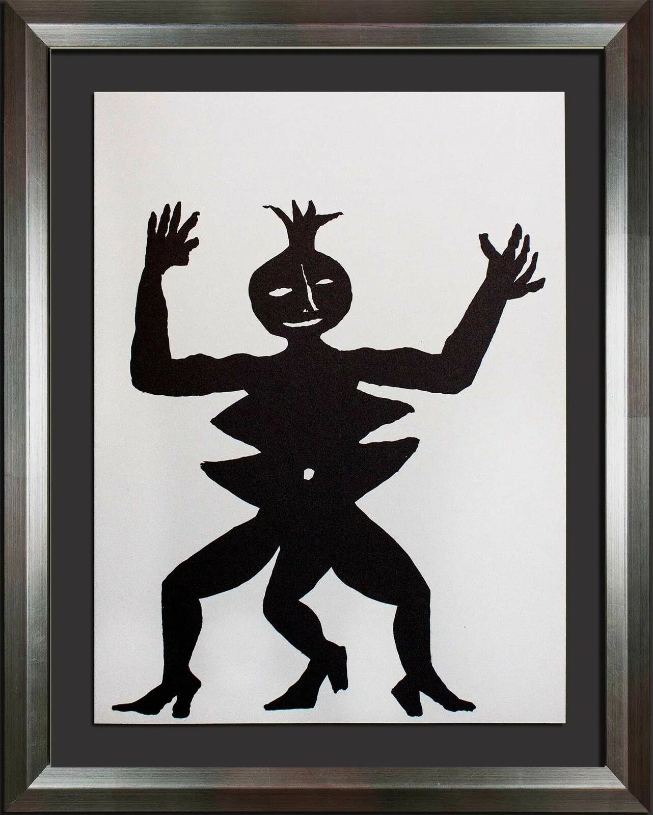 2 Alexander Calder Original Color Lithograph Limited Ed. ++Custom FRAME