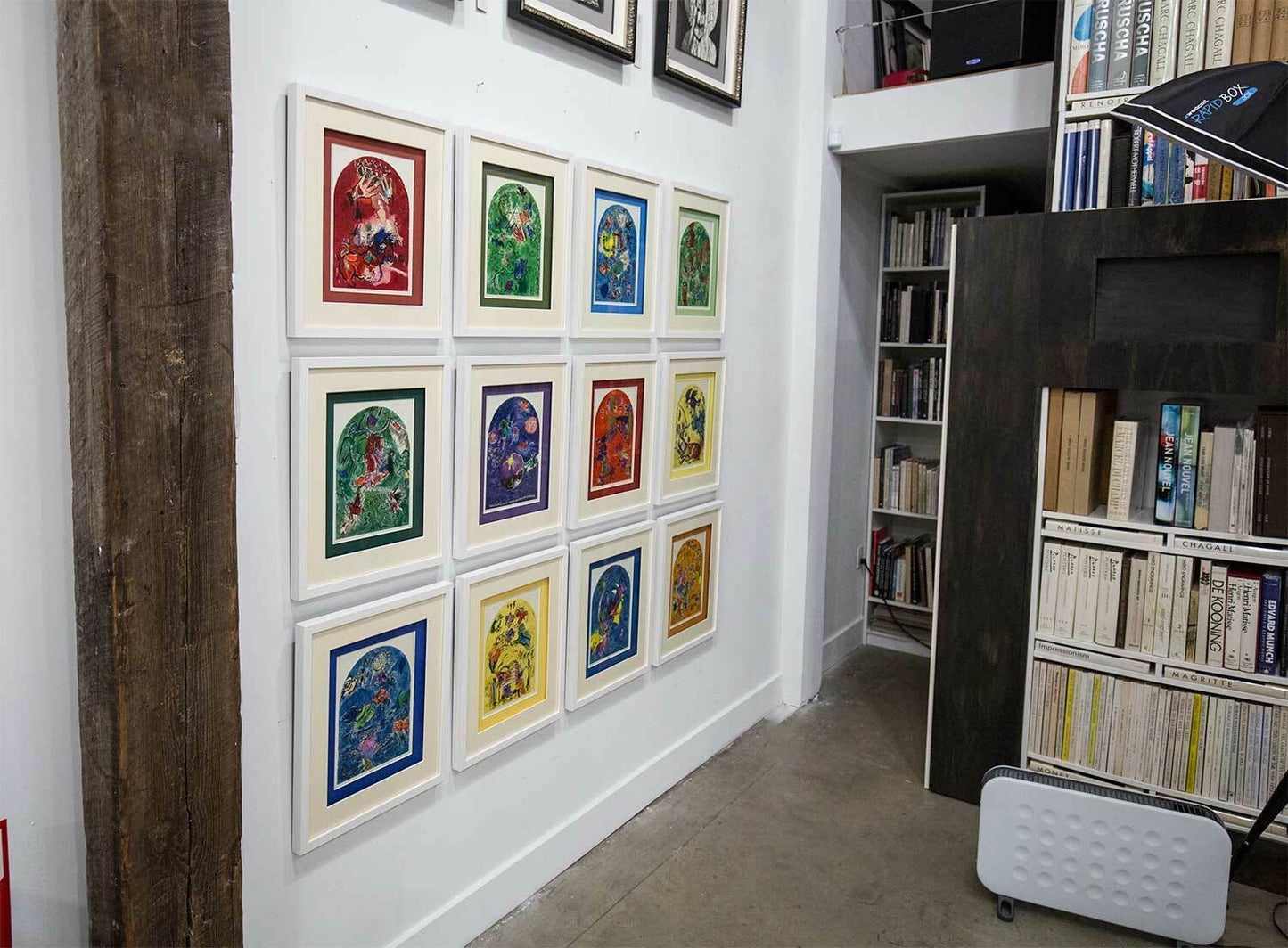 12 Marc CHAGALL Lithographs LTD. Ed. ~Windows for Jerusalem w/Shipping Included