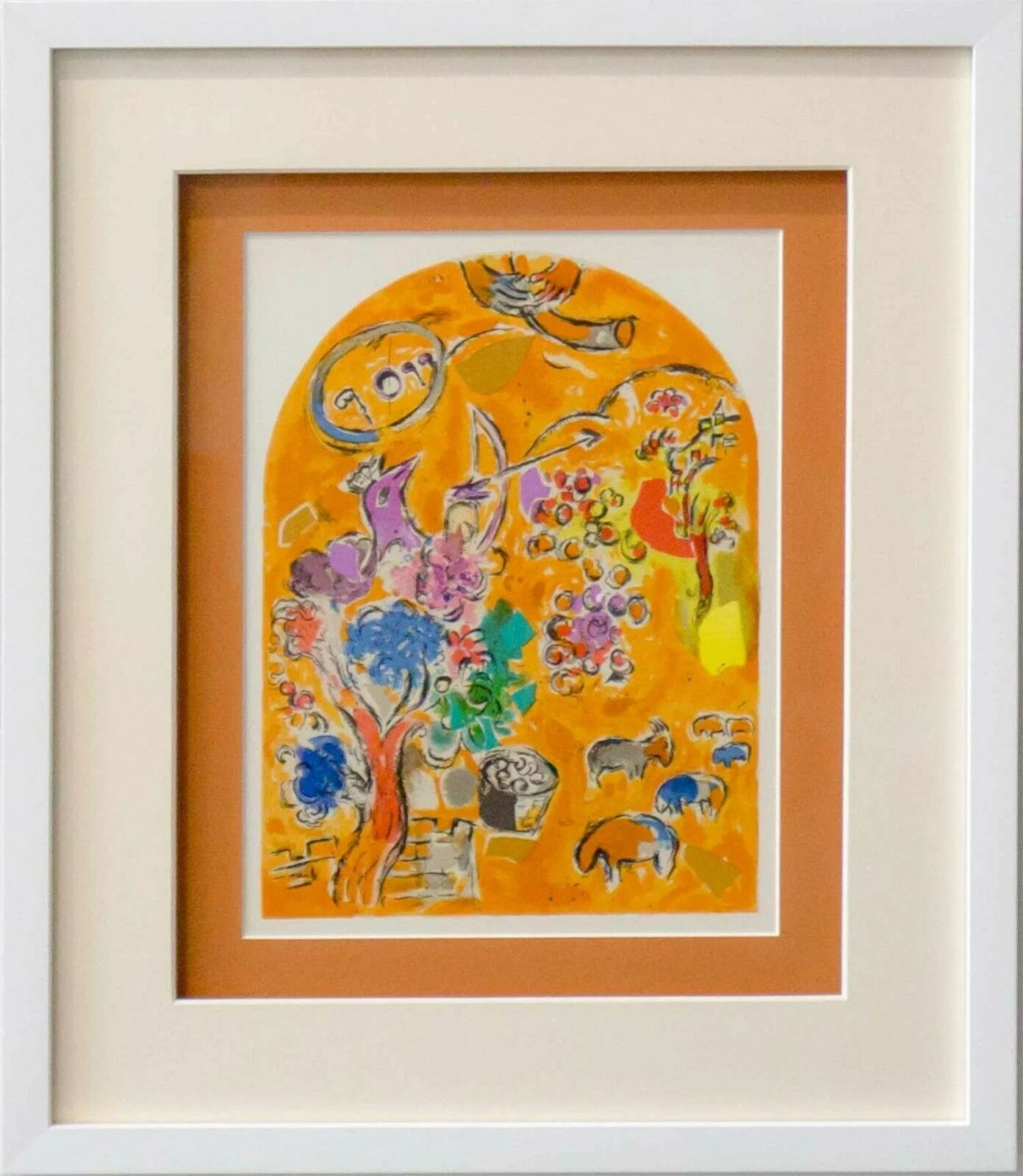 12 Marc CHAGALL Lithographs LTD. Ed. ~Windows for Jerusalem w/Shipping Included