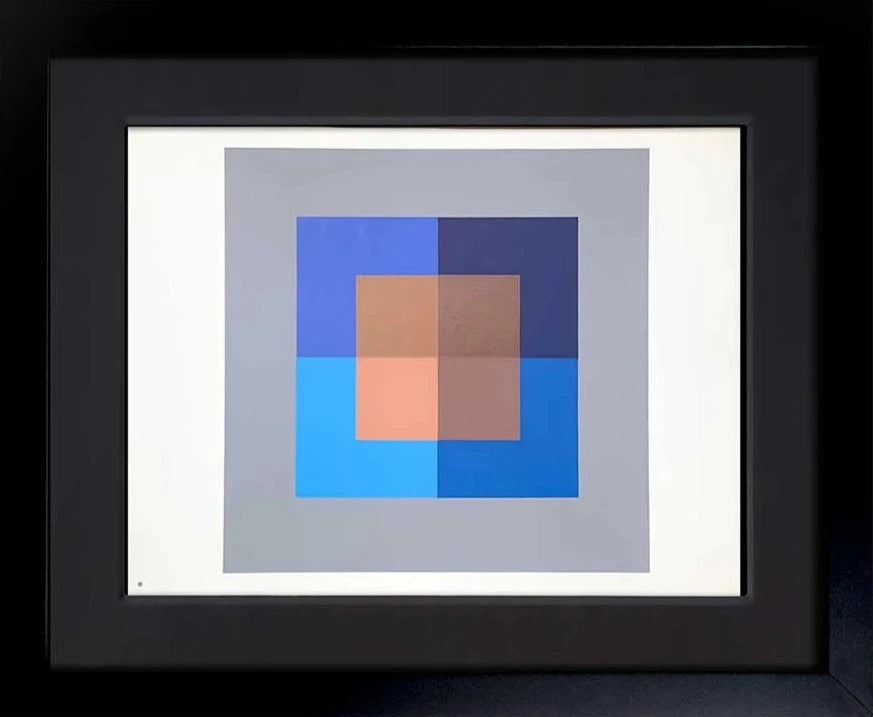 Josef Albers Original Silkscreen [XIV-3b]