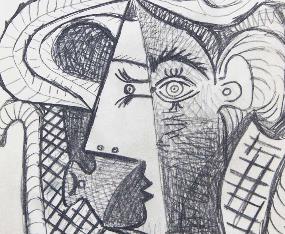 Pablo PICASSO Limited Edition Lithograph | "29.12.61"| Justification +Custom